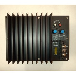 Amplificateur de puissance monobloc TRF Audio 200wrms, convient pour intégration caisson pour subwoofer petite puissance !