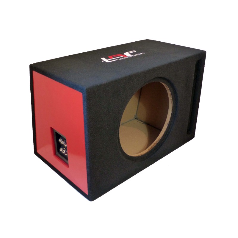 Caisson préfabriqué TRF Audio pour subwoofer de 30cm.