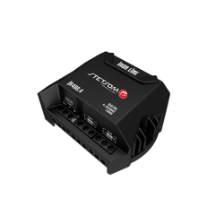 Amplificateur de puissance quatre canaux Stetsom 4x100wrms, convient pour subwoofer, médium ou tweeter.