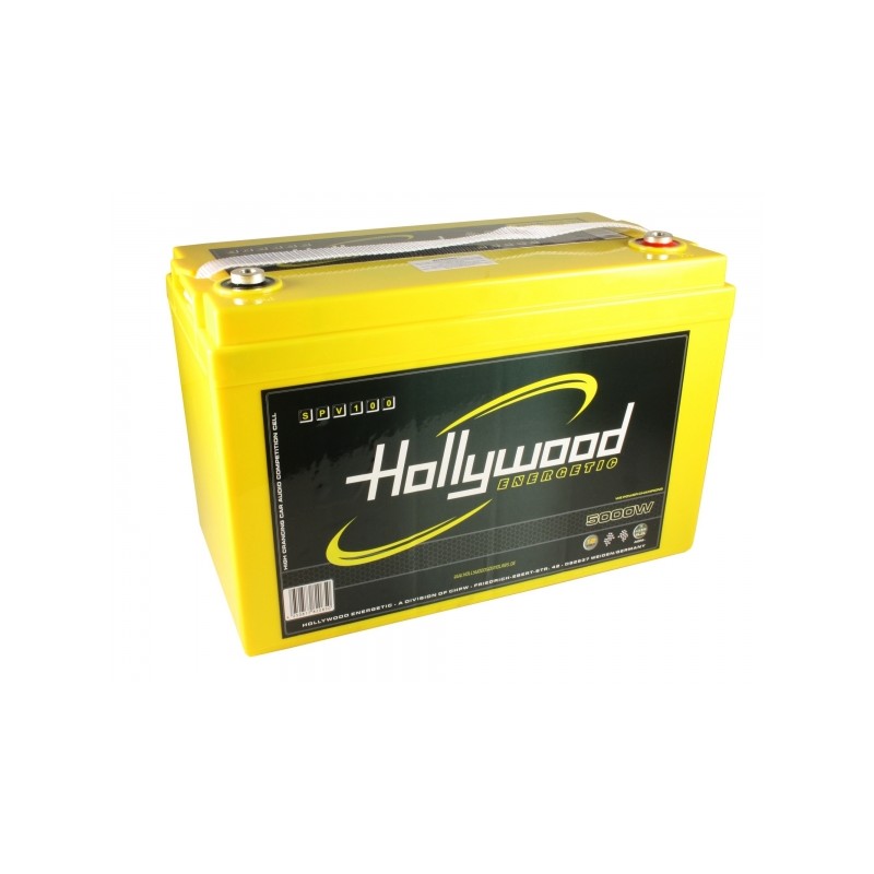 Batterie Hollywood 100Ah pour installations jusqu'à 5000 watts.