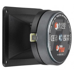 Tweeters 120wrms Bassface, idéal pour installation personnalisée haut rendement.