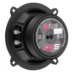 Kit modulaire 13cm 60wrms BassFace, idéal pour emplacement d'origine véhicules en tant que kit coaxial ou kit éclaté.