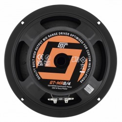 Médium 20cm 100wrms GT Audio, idéal pour emplacement d'origine véhicules ou installation personnalisée.