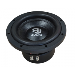 Subwoofer 20cm RJ Audio W804 destiné à une utilisation car audio (caisson voiture par exemple)