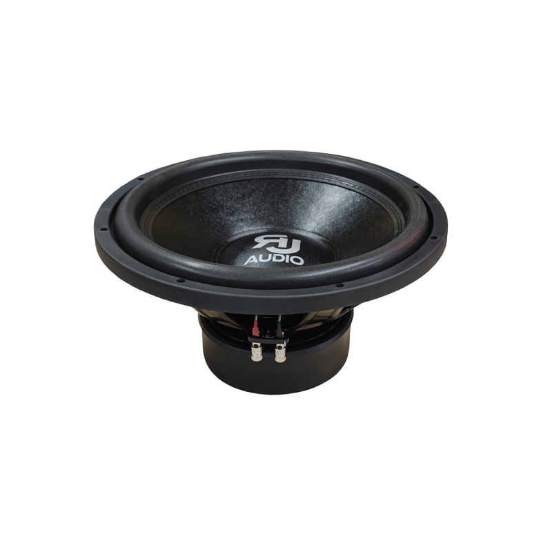 Subwoofer 38cm RJ Audio W154 destiné à une utilisation car audio (caisson voiture par exemple)