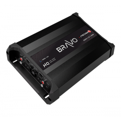 Amplificateur de puissance quatre canaux Stetsom Bravo HQ 4x250wrms, convient pour subwoofer, médium ou tweeter.
