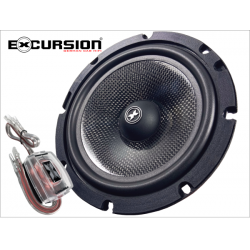 Woofer haut de gamme 16.5cm Excursion 120wrms, idéal pour emplacement d'origine véhicule.