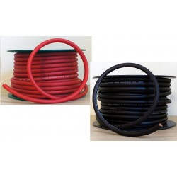 Câble OFC (Cuivre sans oxygène) 21mm² TRF Audio.

Disponible en Rouge ou Noir.