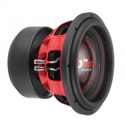 Subwoofer 30cm BassFace TeamRed12 destiné à une utilisation car audio musicale haute puissance ou SPL.