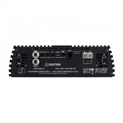 Amplificateur de puissance monobloc full range BassFace 8000wrms, convient pour subwoofer, medium ou tweeter.