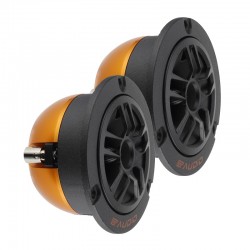 Tweeters 120wrms GT Audio, idéal pour installation personnalisée haut rendement.