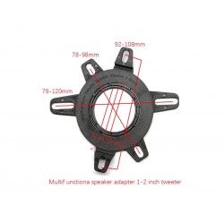 Entretoises universelles pour haut parleurs de 39 à 50mm.