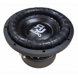 Subwoofer 25cm RJ Audio W104S3 destiné à une utilisation car audio haute puissance musicale, démo ou SPL.