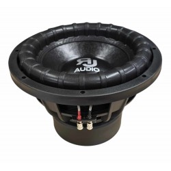 Subwoofer 30cm RJ Audio W124S3 destiné à une utilisation car audio haute puissance musicale, démo ou SPL.