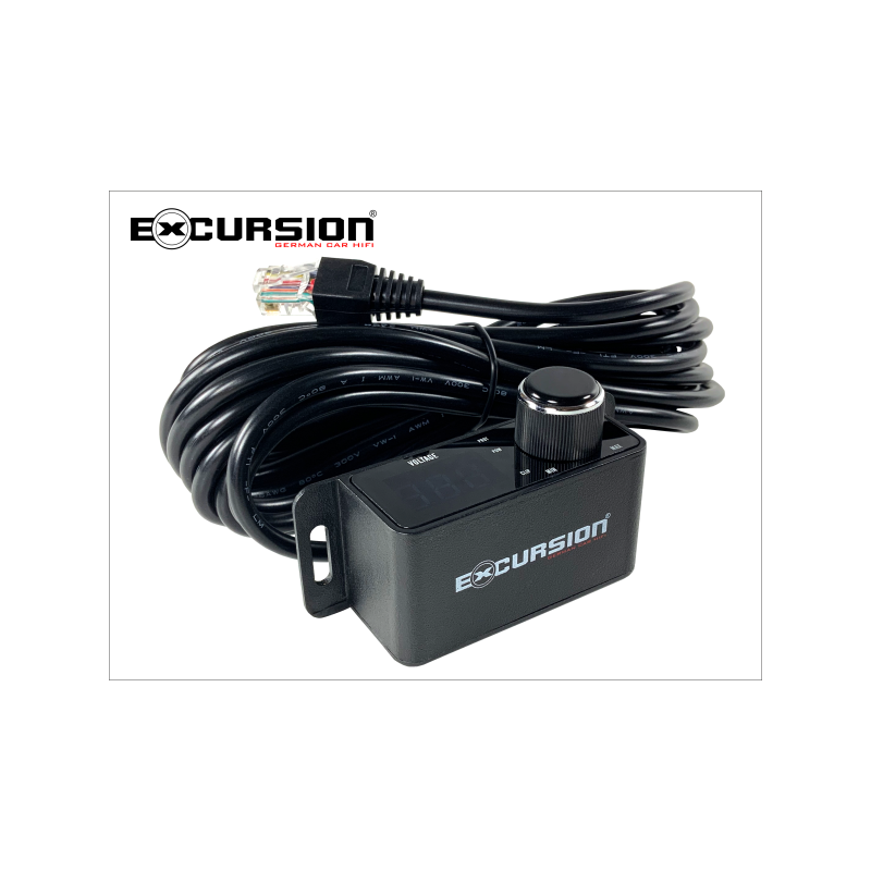 Commande déportée Excursion compatible avec les amplificateurs SXA 24 Volts.