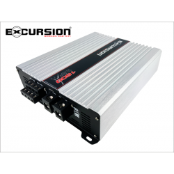 Amplificateur de puissance quatre canaux classe D Excursion 4x400wrms spécial 24 Volts
