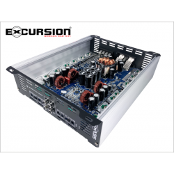 Amplificateur de puissance quatre canaux classe D Excursion 4x400wrms spécial 24 Volts