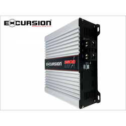 Amplificateur de puissance quatre canaux classe D Excursion 1x3500wrms spécial 24 Volts