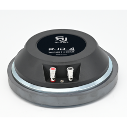 Compression 500wrms 220mm bobine 4 pouces RJ Audio, idéal pour installation personnalisée haut rendement.