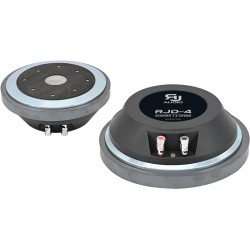 Compression 500wrms 220mm bobine 4 pouces RJ Audio, idéal pour installation personnalisée haut rendement.