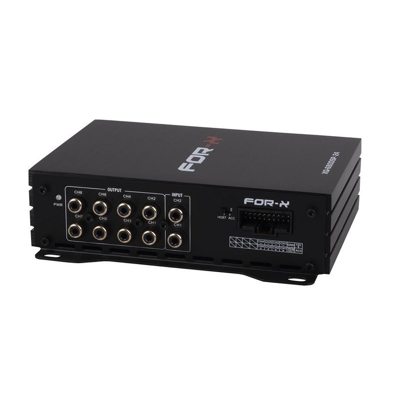 Processeur amplificateur DSP 8 voies For X XQ-680DSP-24 pour systèmes 12v ou 24v comme les camions.