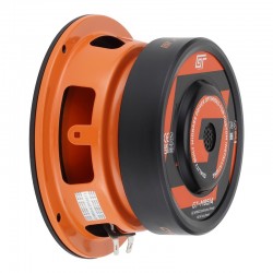 Woofer large bande 13cm 80wrms GT Audio, idéal pour emplacement d'origine véhicules ou installation personnalisée.