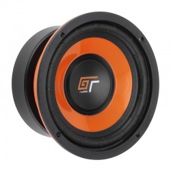 Woofer large bande 13cm 80wrms GT Audio, idéal pour emplacement d'origine véhicules ou installation personnalisée.