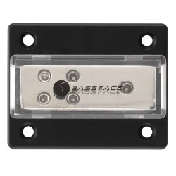 Dérivateur BassFace Car Audio avec une connexion 21mm² et quatre connexions 10mm².