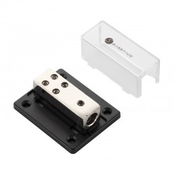 Dérivateur BassFace Car Audio avec une connexion 21mm² et quatre connexions 10mm².