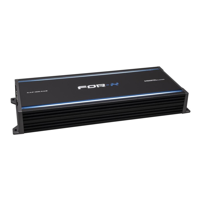 Amplificateur de puissance classe AB quatre canaux For X 4x140wrms, convient pour subwoofer, médium ou tweeter. Amplificateur de puissance classe AB quatre canaux For X 4x140wrms, convient pour subwoofer, médium ou tweeter.