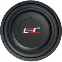 Subwoofer 25cm TRF Audio LSW102S ultra compact destiné à une utilisation car audio (caisson voiture par exemple)
