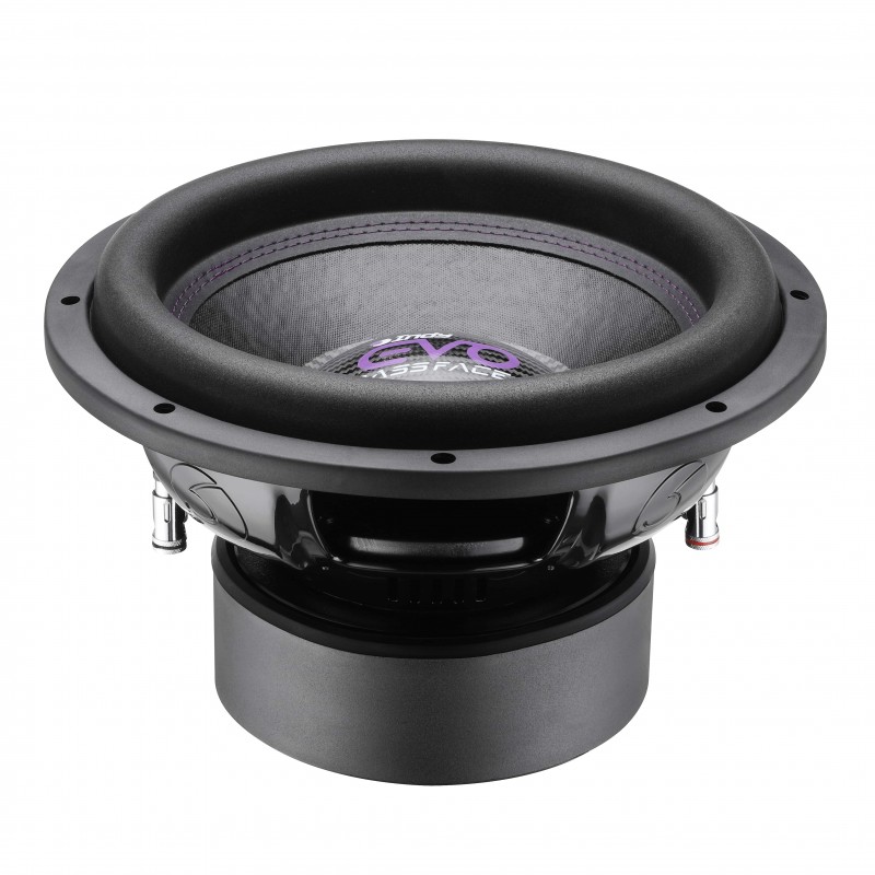 Subwoofer 30cm BassFace IndyEVO12 destiné à une utilisation car audio musicale ou SPL.