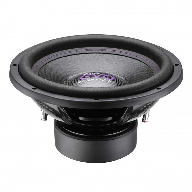 Subwoofer 38cm BassFace IndyEVO15 destiné à une utilisation car audio musicale ou SPL.