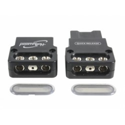 Prise rapide Hollywood 2x21mm² + Remote pour connexion rapide.