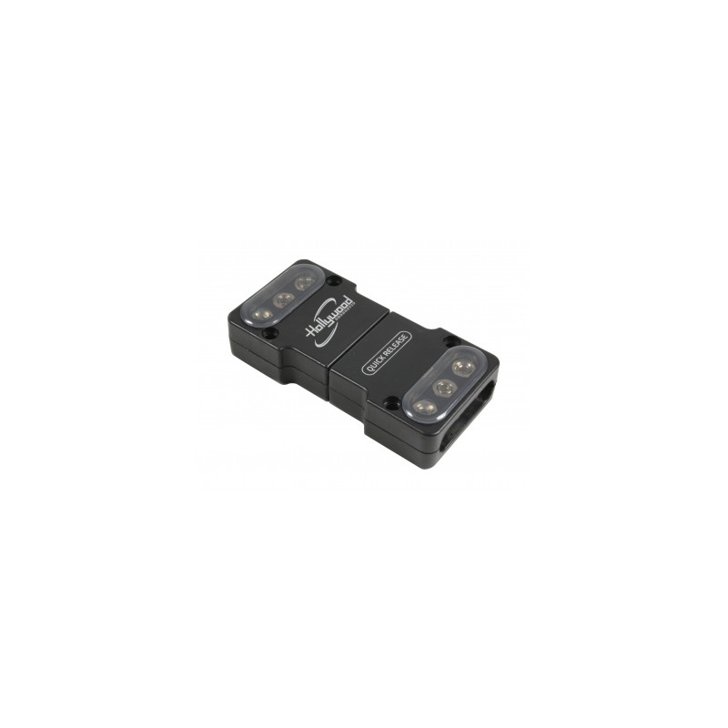 Prise rapide Hollywood 2x21mm² + Remote pour connexion rapide.